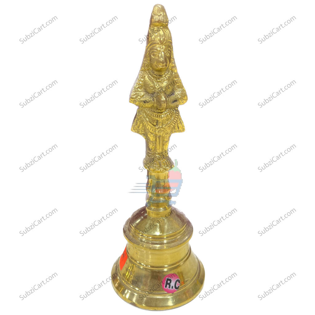 Bells Brass Garuda Size 2, (Height 6", Dia 2.5")